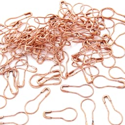 100pcs Mix Safety Pins Metal Gourd Pins Crochet Locking Knitting Cross Stitch Marker Tag Clips Hangtag DIY Sewing Tools Needle