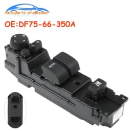 Car DF75-66-350A DF7566350A 03124270 For Mazda 2 Mazda 6 2008-2012 Front Left Power Window Switch With Auto Folding Function