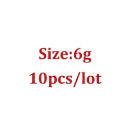 10pcs/lot Fishing Cheburashka Sinker Jig Head Bullet Weights Lead Sinker For Soft Lure Quick Change Fishing Accessories 2g-12g