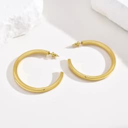 Dainty Twisted Stainless Steel Hoop Earrings for Women, Gold Color Plating Circle Round Ear Clip Accessory Mother's Day Gift