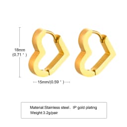 Dainty Twisted Stainless Steel Hoop Earrings for Women, Gold Color Plating Circle Round Ear Clip Accessory Mother's Day Gift