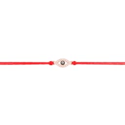 Cubic Zirconia 2021 New Fashion Rope Chain Hollow Out Turkish Evil Eye Women Charm Bracelet Adjustable Couple Bangle Party Gift