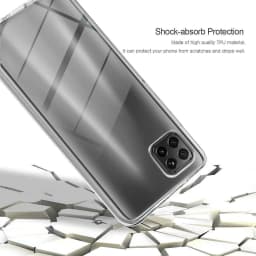 360 Full Body Case For Samsung Galaxy A12 A21S A20E A50 A70 A40 A10 A41 A42 A51 A53 A54 A55 A56 5G Double Side TPU Clear Funda