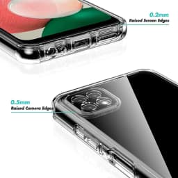 360 Full Body Case For Samsung Galaxy A12 A21S A20E A50 A70 A40 A10 A41 A42 A51 A53 A54 A55 A56 5G Double Side TPU Clear Funda