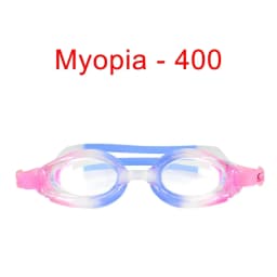 Kids Myopia Swimming Goggles for Boys Girls Ages 4-14 (Approximate) with Anti-fog Spray Swim Glasses Eyewear