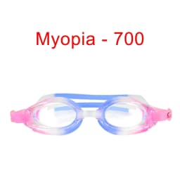 Kids Myopia Swimming Goggles for Boys Girls Ages 4-14 (Approximate) with Anti-fog Spray Swim Glasses Eyewear