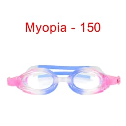 Kids Myopia Swimming Goggles for Boys Girls Ages 4-14 (Approximate) with Anti-fog Spray Swim Glasses Eyewear