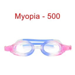 Kids Myopia Swimming Goggles for Boys Girls Ages 4-14 (Approximate) with Anti-fog Spray Swim Glasses Eyewear