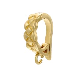 ZHUKOU NEW gold color round hooks for women DIY handmade necklace Jewelry hooks accessories supplies wholesale VK129