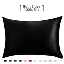 100%Silk Pillowcase Hair Skin, 19 Momme 100% Pure Natural Mulberry Silk Pillowcase Standard Size, Pillow Cases Cover Hidd
