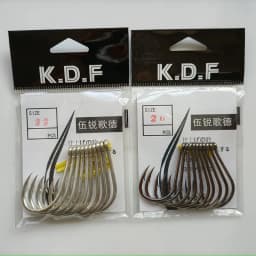 10pcs Iron plate hook heavy tuna iron plate hook Sturgeon herring hook Big fish hook Fishing tool accessories