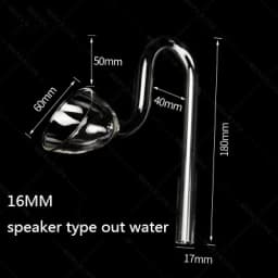 Aquarium glass water inlet and outlet oil removal film water inlet set filter barrel water inlet and outlet pipe holder