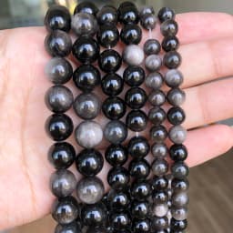 Natural Stone Beads 4-12mm Lava Rose Quartz Tiger Eye Turquoise Labradorite Round Beads for Jewelry Making Diy Bracelet 15inch