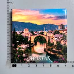 Bosnia and Herzegovina Fridge Magnets Sarajevo Mostar Neretva River BIH Tourist Souvenir Refrigerator Magnets Collection Gifts