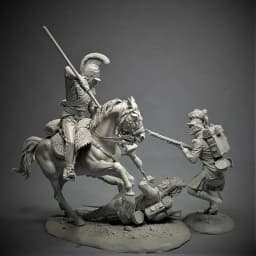 54mm Resin Model Figure GK, Unassembled and Unpainted Kit