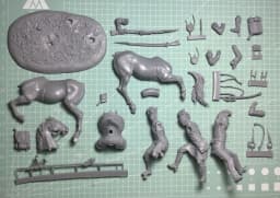 54mm Resin Model Figure GK, Unassembled and Unpainted Kit