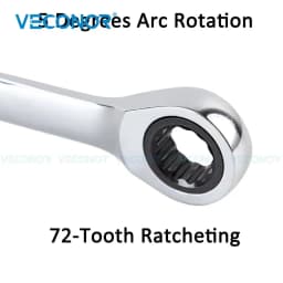 1pc 1/2 Inch Imperial Size Wrench Keys Ratchet Spanner Wrench Set Universal Hand Tools Car Repair Tool