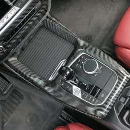 Car Styling For BMW X3 X4 G01 G02 2022 Carbon fiber Stickers Air outlet Conditioning Knob buttons Cover Frame Trim Accessories