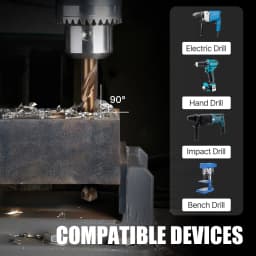 HSS M35 Twist Drill Bits 3.0-13mm Straight Shank Hole Saw For Stainless Steel Aluminum Iron Wood Plactic Metal Drills