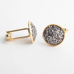 Fashion Man Shirt Cufflinks French Luxury Alloy Cufflink Shirts Button Buckle Simple Round Rhinestones Cuff Nails Gifts for Mens
