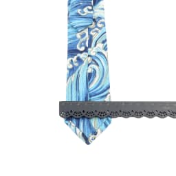 High Quality Cute Linen Cartoon Tie For Men Cat Polar Bear Watermelon Waves Printed Funny Gift Animal Narrow Striped Slim Cravat