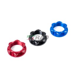 TWM CNC ALUMINUM STEERING STEM NUT M28 1.0 FOR Yamaha R1 R6 YZF-R1 YZF-R6 FZ8N FZ1N FZ800 FZ1000 FZ8 FZ1 Motorcycle Accessories