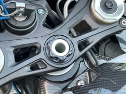 TWM CNC ALUMINUM STEERING STEM NUT M28 1.0 FOR Yamaha R1 R6 YZF-R1 YZF-R6 FZ8N FZ1N FZ800 FZ1000 FZ8 FZ1 Motorcycle Accessories