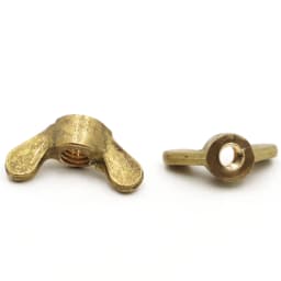 DIN315 Brass Butterfly Nut Hand Tighten Wing Nuts M3 M4 M5 M6 M8 M10 M12