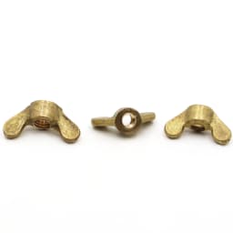DIN315 Brass Butterfly Nut Hand Tighten Wing Nuts M3 M4 M5 M6 M8 M10 M12