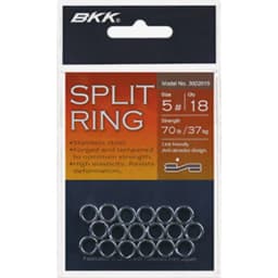 BKK Fishing Stainless Split Rings