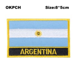 Maldives Flag Embroidery Patches Iron on Saw on Transfer patches Sewing Applications for Clothes in Home&Garden