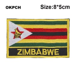 Maldives Flag Embroidery Patches Iron on Saw on Transfer patches Sewing Applications for Clothes in Home&Garden