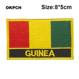 Maldives Flag Embroidery Patches Iron on Saw on Transfer patches Sewing Applications for Clothes in Home&Garden