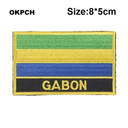 Maldives Flag Embroidery Patches Iron on Saw on Transfer patches Sewing Applications for Clothes in Home&Garden