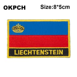 Maldives Flag Embroidery Patches Iron on Saw on Transfer patches Sewing Applications for Clothes in Home&Garden