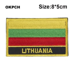 Maldives Flag Embroidery Patches Iron on Saw on Transfer patches Sewing Applications for Clothes in Home&Garden