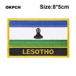 Maldives Flag Embroidery Patches Iron on Saw on Transfer patches Sewing Applications for Clothes in Home&Garden