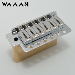 clearance sale!Guitar Tremolo Bridge 36mm 42mm Brass Saddle Stainless Steel Plate Finishing For ST Guitar CNC Machined