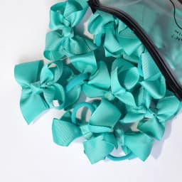 20PCS 3 Inches Baby Girls Mini Hair Bows Ties Elastic Hair Rubber Band Grosgrain Ribbon Hair Accessories for Kids Toddlers
