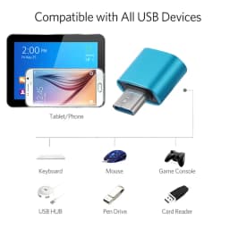 NNBILI USB C Adapter Type C to USB 3.0 Adapter Type-C Adapter OTG Cable For Xiaomi Macbook Pro Air Samsung S10 S9 USB OTG