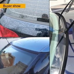 Type H Car Front Windshield Seals Rubber Rear Window Weatherstrip Sunroof Seal Strip Trim Moulding Sealing For BMW E46 E60 E90