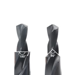M3-M12 90/180 Degree Two-Stage Twist Step Drill Countersink Chamfer Deburring Drill Bit For Stainless Steel Metalworking