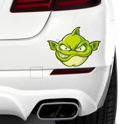 CK21846# 2 Pieces/Pack PVC Decal NOT OLD JUST CLASSIC Car Sticker Waterproof Auto Decors on Bumper Rear Window