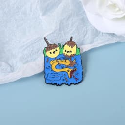 Princess Bubblegum And Marceline Anime Enamel Pin Badges Metal Brooches Backpack Accessories Lapel Pins Cute Jewelry Gifts