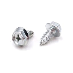 5 -10 pcs 304 Stainless Steel Self-Tapping Phillips Hex Screw Cross Hexagonal Flange Cross Head Screws Wood Nail M3 M4 M5 M6