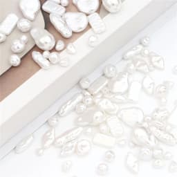 Cute Irregular Shape ABS Imitation Pearls Beads Charms for Necklace Bracelet Bead For Jewelri Makeing