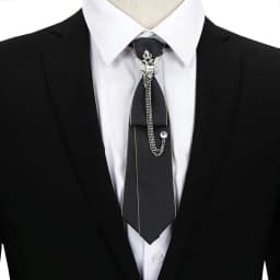 Retro Fabric Ribbon Rhinestone Black Bow Tie Collar Bowkont Cravat School Girl Boys Gifts for Women Clothing Jewelry Accessories