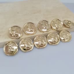17.5/25MM Cute Vintage Cat Design Metal Buttons Of Clothing Wholesle Fashion Decor High Quality Button For Women Dress Sewing