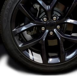 6Pcs Reflective Car Wheel Rim Vinyl Stickers Hash Mark Stripe Racing Wheel Hub Decals for Size 18" - 21" decorative sticker