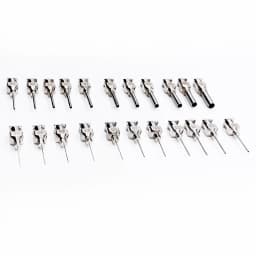 12pcs 1/2 Inch Dispensing Needles 8 9 10 11 12 13 14 15 16 17 18 19 20-30g Stainless-Steel Metal Syringe Dispenser Glue Blunt